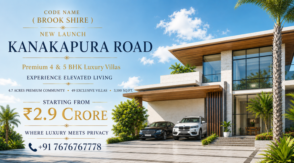 villas for sale in bangalore​