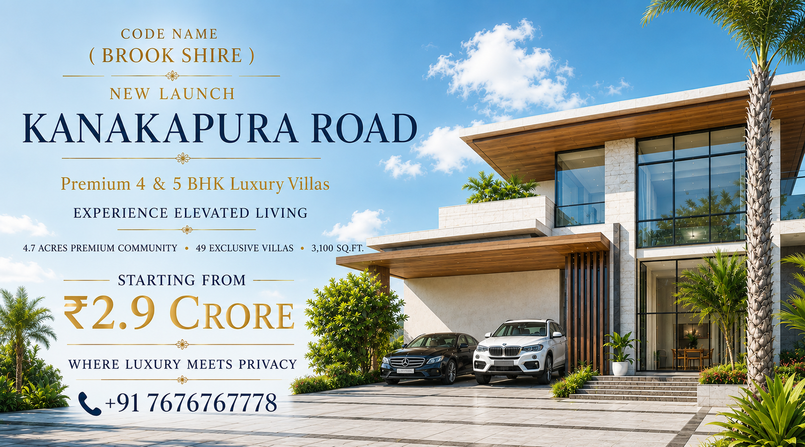 villas for sale in bangalore​